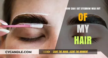Quick Fixes: Removing Eyebrow Wax from Hair Easily and Safely