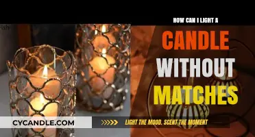 Creative Ways to Light a Candle Without Matches or Lighters