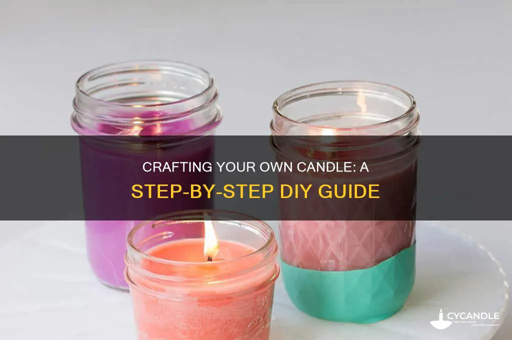 how can i make a candle