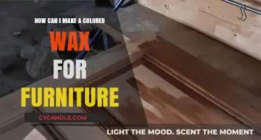 Crafting Vibrant Colored Wax for Furniture: A Step-by-Step Guide