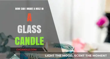 DIY Glass Candle Hole: Easy Steps to Modify Your Candle Holder