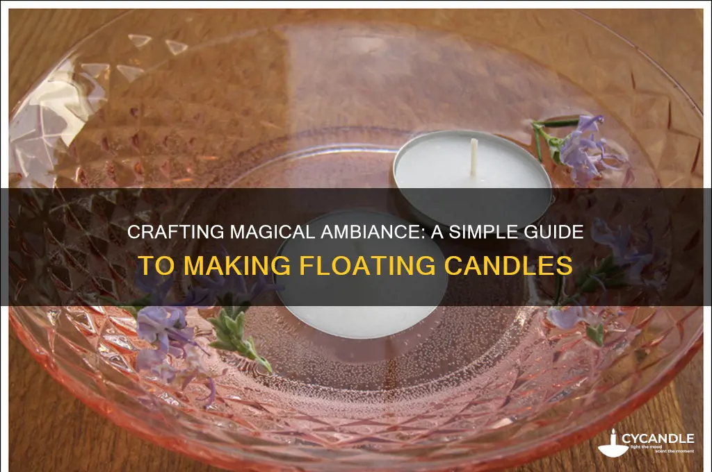 how can i make floating candles