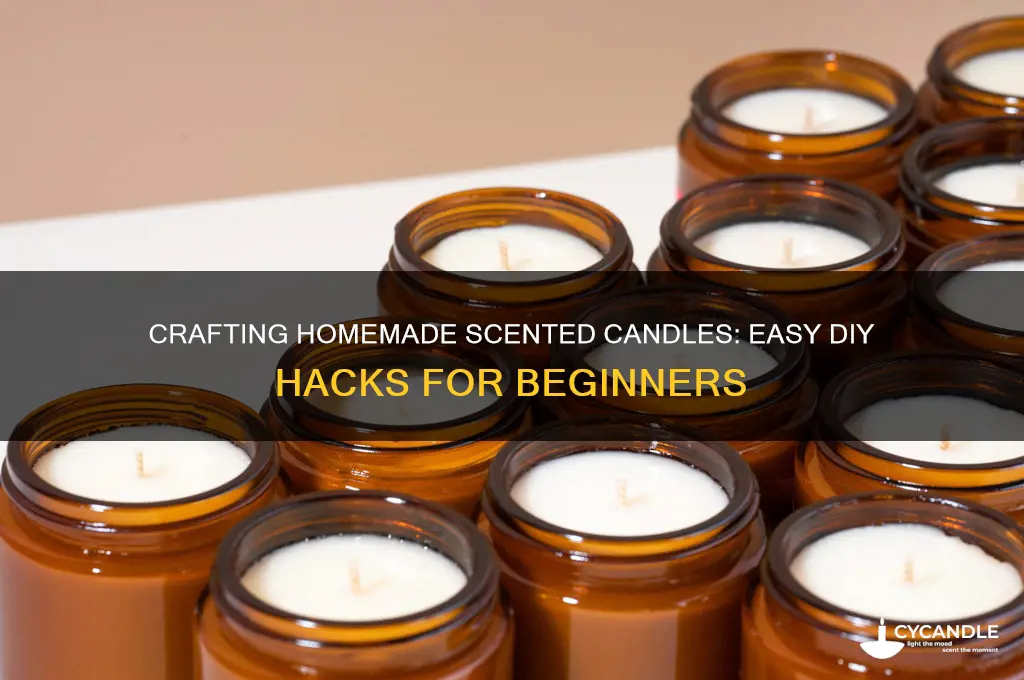 how can i make homemade heter with candles