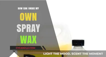 DIY Spray Wax: Simple Steps to Create Your Own Car Shine