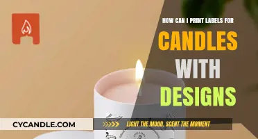 Creative Candle Label Printing: Designing and Printing Tips for Makers