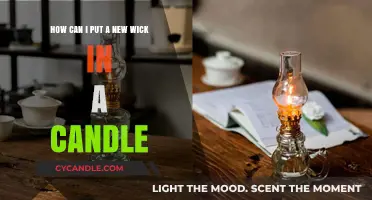 Revive Your Candle: A Simple Guide to Replacing Wicks
