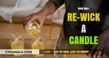 Revive Your Candle: A Step-by-Step Guide to Re-Wicking