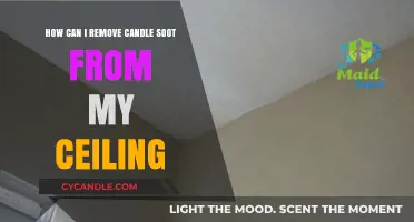 Effective Ways to Clean Candle Soot from Ceilings Easily