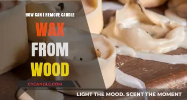 Effective Ways to Remove Candle Wax from Wood Surfaces Easily
