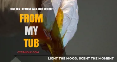 Effective Ways to Remove Wax Ring Residue from Your Bathtub