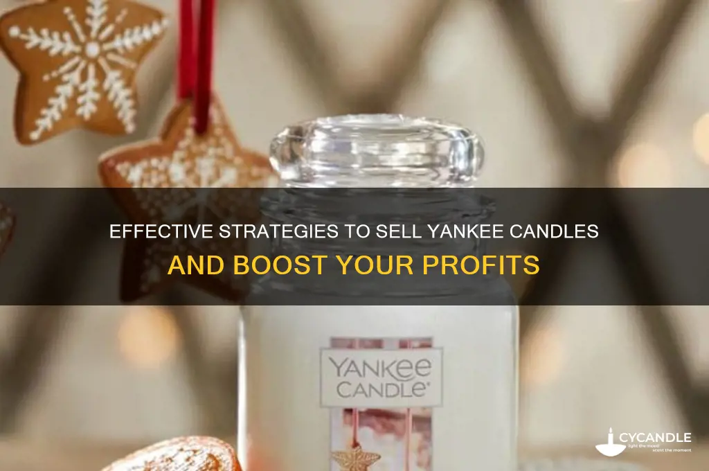 how can i sell yankee candles