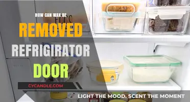 Effective Ways to Remove Wax from Your Refrigerator Door Easily