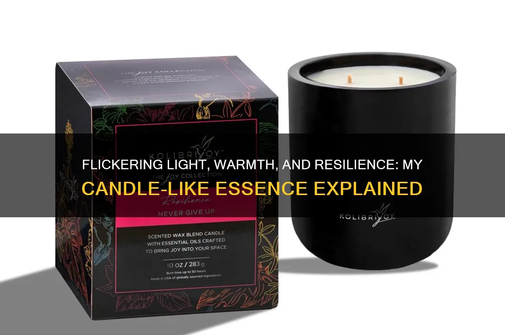 how can you describe yourself as a candle