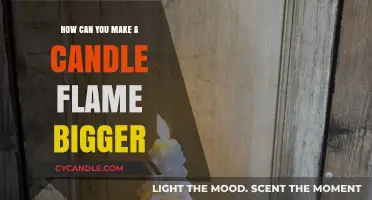 Amplify Your Candle's Glow: Simple Tricks for a Bigger Flame