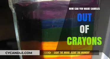 Creative Candle Making: Transforming Crayons into Colorful DIY Candles