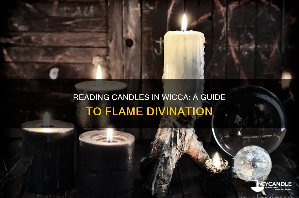 how can you read a candle with wicca