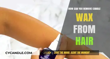 Effective Ways to Safely Remove Candle Wax from Hair at Home