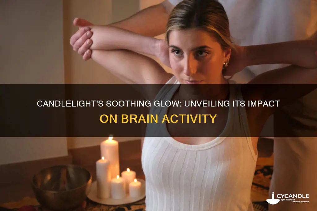 how candle light affects the brain