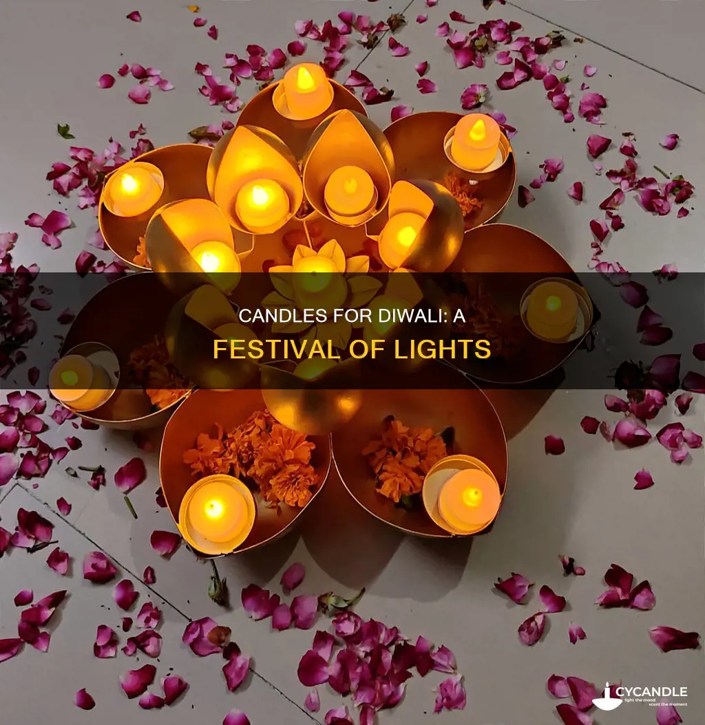 how candles for dawali
