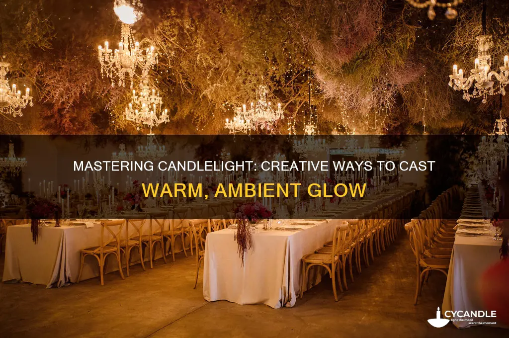 how cast light woth candles