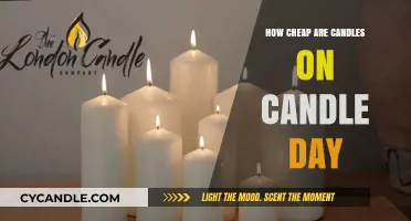 Candle Day: The Cheapest Candles of the Year