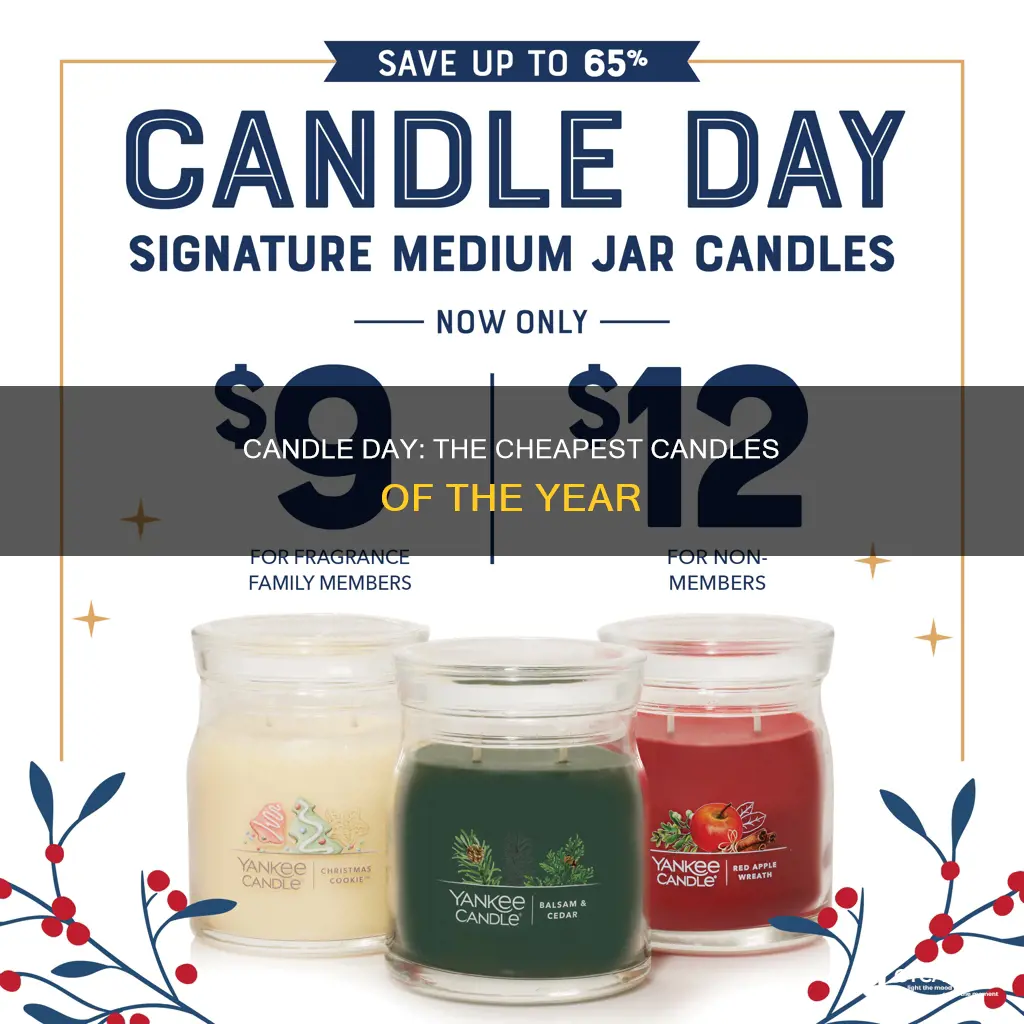 how cheap are candles on candle day
