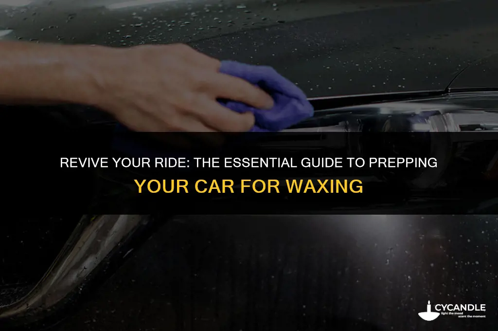how clean car before waxing