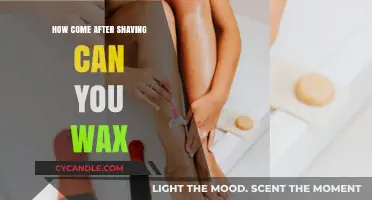 Shaving to Waxing: Why You Can't Wax Right After Shaving
