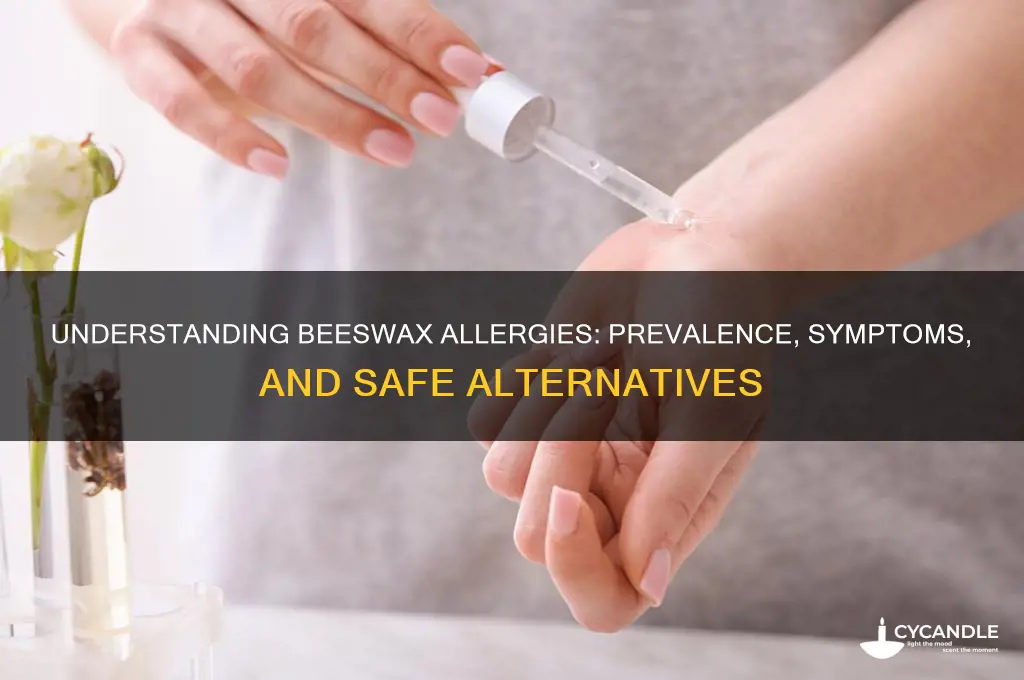 how common is beeswax allergy
