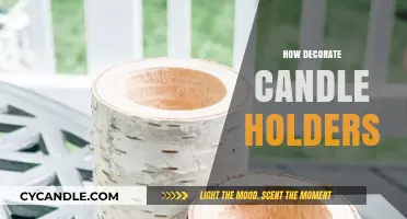 Creative Ways to Decorate Your Candle Holders