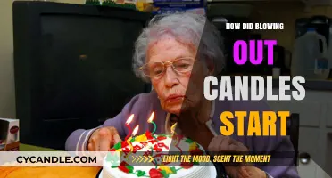 The History of Blowing Out Birthday Candles