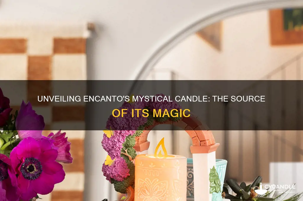 how did the candle get magic in encanto