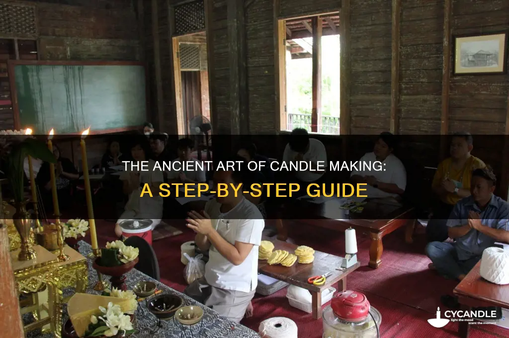 how did they make candle