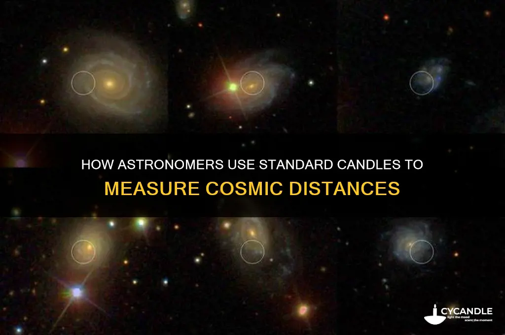 how do astronomers use standard candles