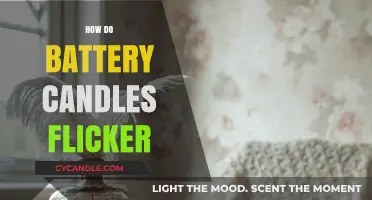 The Magic Behind Battery Candles' Flickering Effect