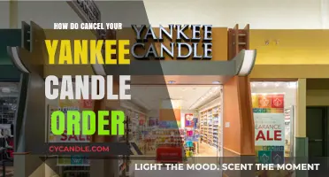 How to Cancel Your Yankee Candle Order: A Step-by-Step Guide