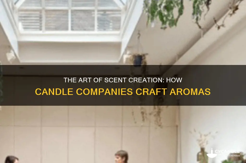 how do candle companies make their scents