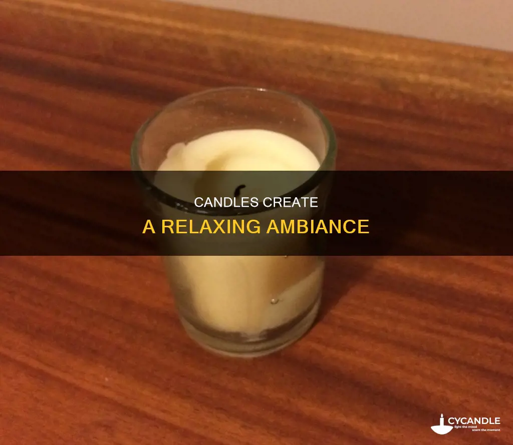 how do candles help you relax