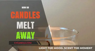 Candles: Melting Away, but How?