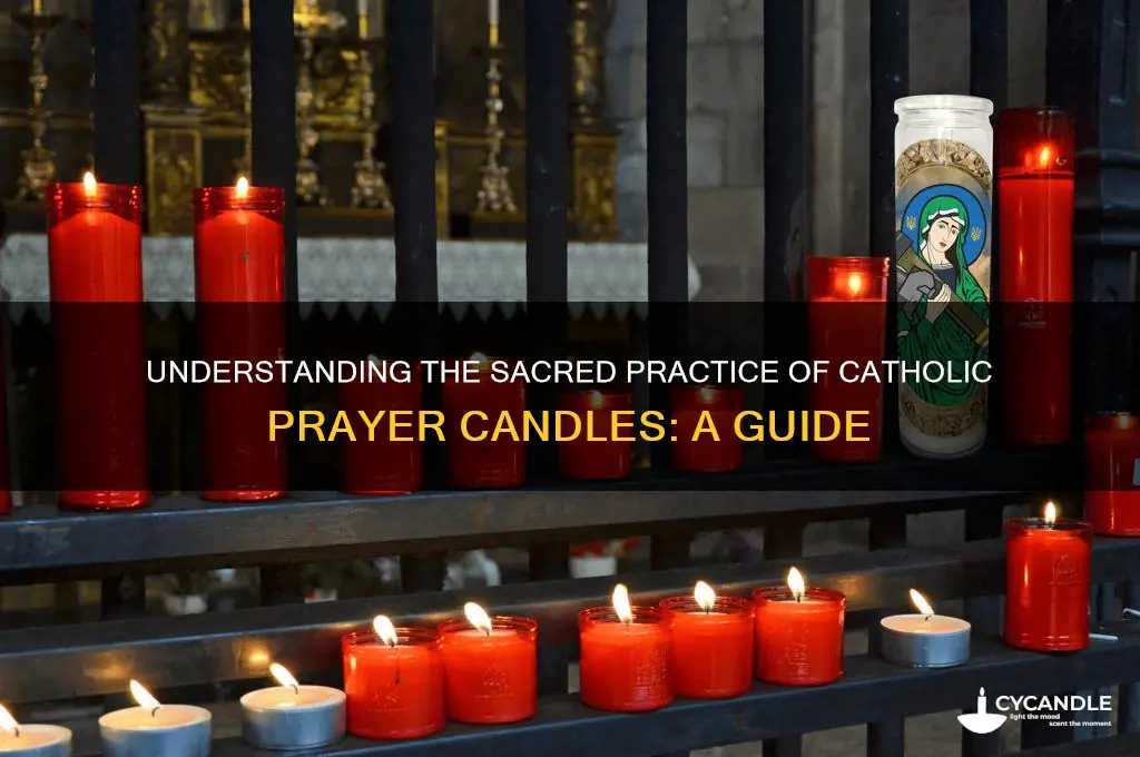how do catholic prayer candles work