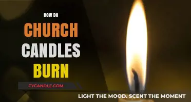 The Sacred Glow: Understanding How Church Candles Burn and Illuminate