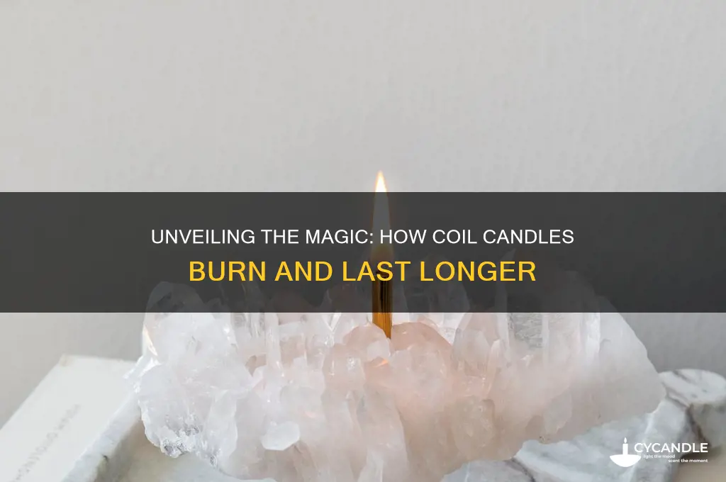 how do coil candles work