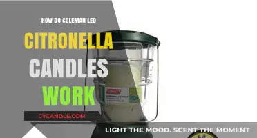 How Coleman LED Citronella Candles Repel Insects and Illuminate Spaces