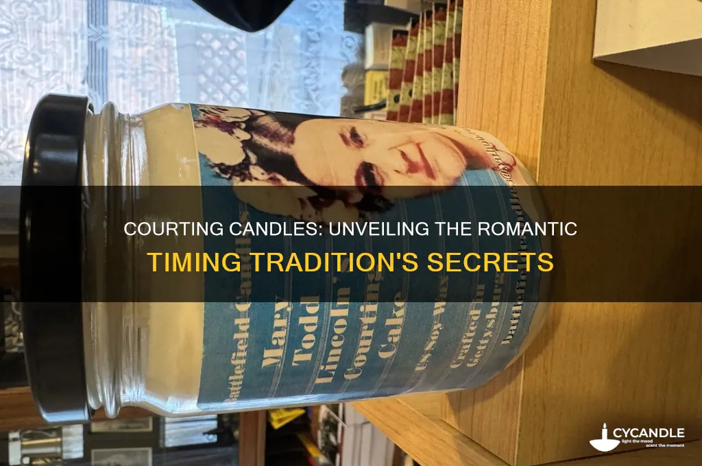 how do courting candles work