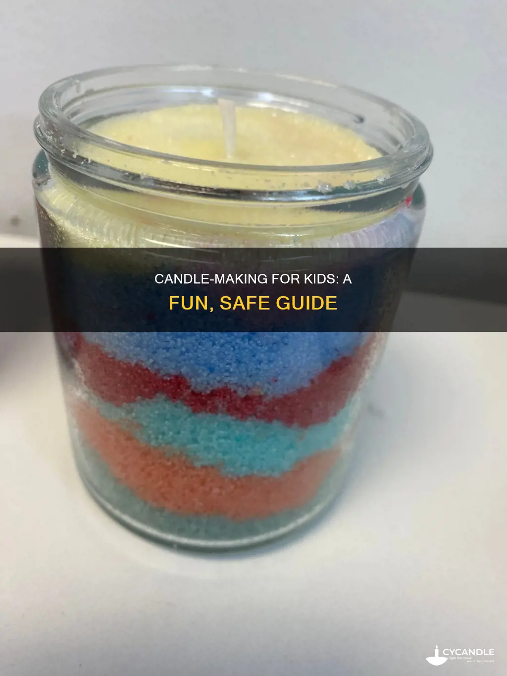 how do do candle making kids