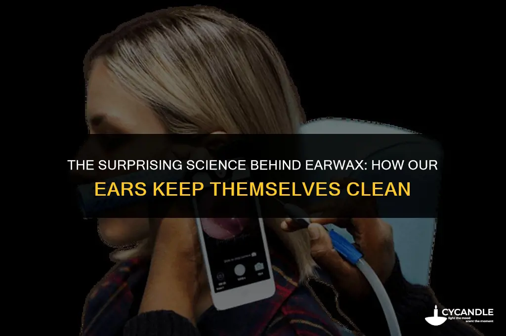 how do ears push out wax
