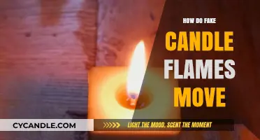 The Intriguing Movement of Fake Candle Flames