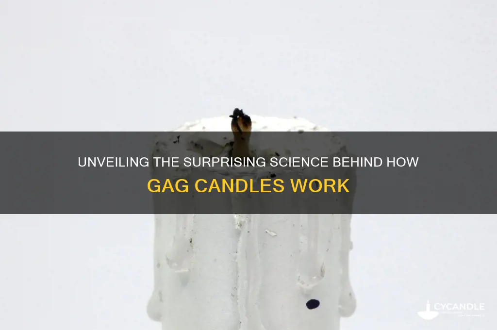 how do gag candles work