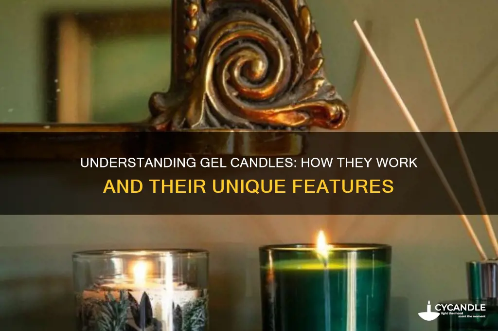 how do gel candles work