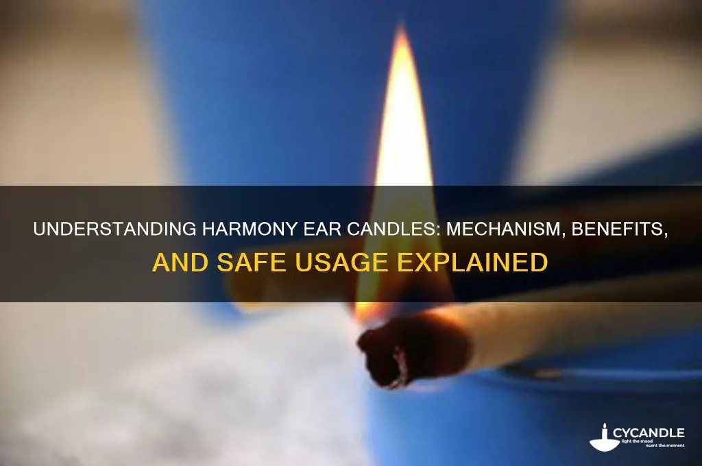 how do harmony ear candles work